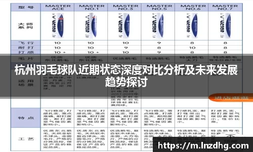 杭州羽毛球队近期状态深度对比分析及未来发展趋势探讨